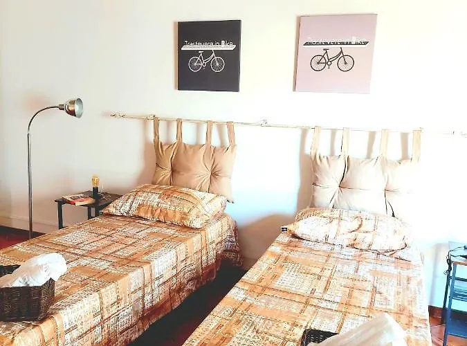 Апартаменты Trastevere In Bike - Con Wi-fi E Ac Рим